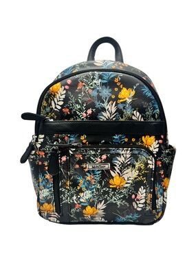 Multisac Adele Backpack Floral Black NWOT Sold Out Pattern